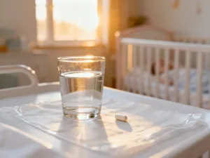 Zdrowe produkty, takie jak owoce jagodowe, awokado i orzechy, ułożone na drewnianym stole w słonecznej kuchni.