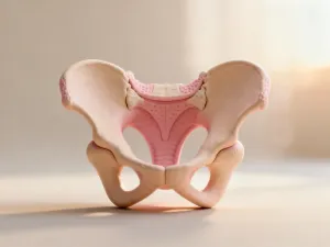 Stetoskop pediatryczny na białym materiale w jasnym, sterylnym gabinecie lekarskim.