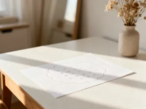 Stylizowana ilustracja jajnika z delikatnym podświetleniem, symbolizująca aktywność hormonalną układu rozrodczego.