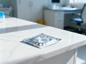 Podkładka z listą kontrolną i piórem, symbolizująca przygotowanie planu porodu w przyjaznej atmosferze.