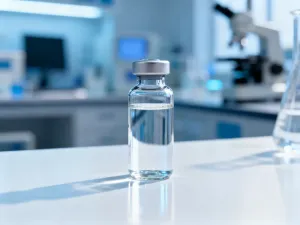 Butelka dla niemowlęcia i pieluszka tetrowa w przytulnym, słonecznym pokoju dziecięcym przygotowanym na karmienie.