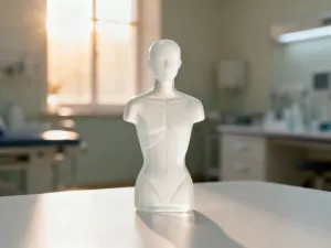 Rozkwitający kwiat w promieniach słońca, symbolizujący naturalne cykle biologiczne i płodność.